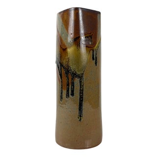 Roll Vase by Jean Cacheleux, 1970s For Sale