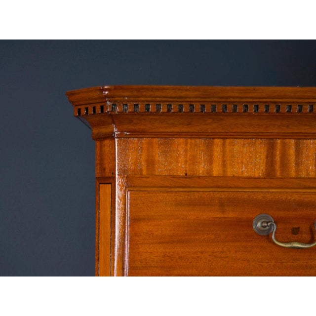 English Tallboy Cupboard, Early 1800s For Sale - Image 12 of 15