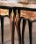 Pair of Mid-Century Louis XV Boulle Style Blackened and Brass Inlay Side Tables For Sale - Image 4 of 12