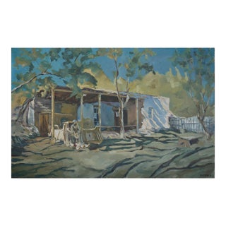 Russian Country Scene Landscape by Klever For Sale