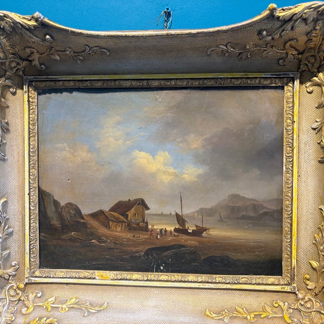 Flemish Artist, Landscape Painting, 1835, Oil on Canvas, Framed For Sale - Image 13 of 15