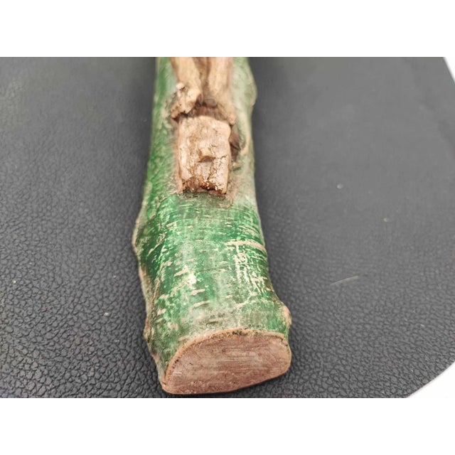 Pre-War Hanging Cross in Plaster, 1920s For Sale - Image 3 of 9