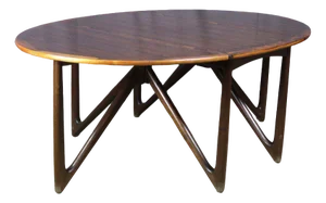 Danish Dining Table by Kurt Ostervig, 1960