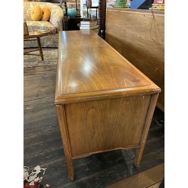 Vintage Mid Century Long and Low Console Table or Media Stand For Sale In Saint Louis - Image 6 of 9