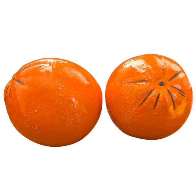 Set of 11 Vintage Italian Life-Size Ceramic Fruits – Hand-Painted Trompe L’Oeil Collection, Apples, Oranges, Banana & Strawberries - For Sale - Image 10 of 10