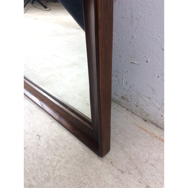 Mid Century Modern Long Rectangular Mountable Wall Mirror Dresser Mirror For Sale - Image 9 of 18