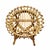 Mid-Century Modern Bamboo and Rattan Circular Stool attributed to Franco Albini, Italy, 1960s For Sale - Image 3 of 8