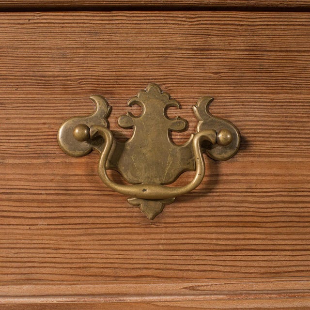 1850s Very Tall 8' Antique Victorian English Pine Cupboard For Sale - Image 10 of 12