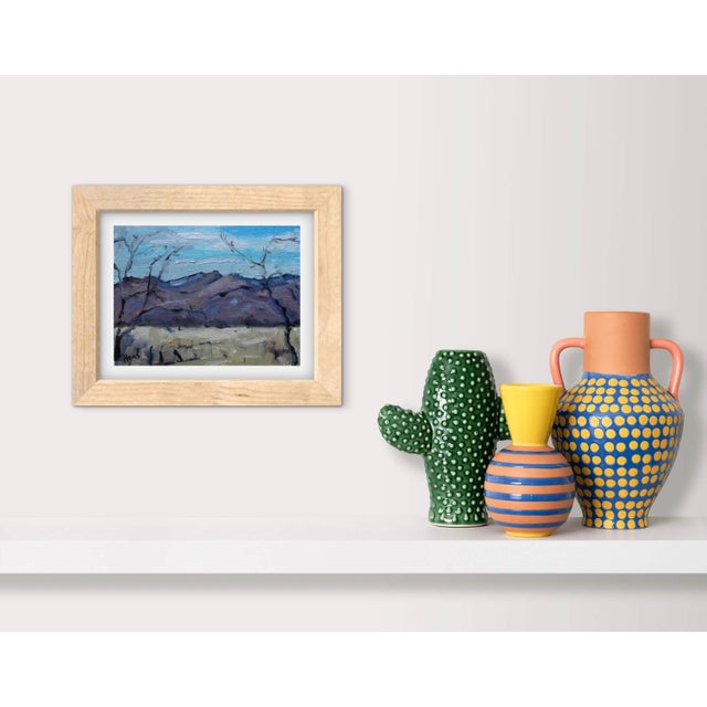 Contemporary Contemporary Plein Air Landscape Oil, Smith Valley For Sale - Image 3 of 4