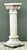 Vintage Cast Concrete Corinthian Column Pedestal For Sale - Image 4 of 12