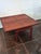 Antique 1939 Asian Theme Coffee Table Mahogany Swivel Top Game Table For Sale In San Diego - Image 6 of 10