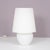 White White Glass Table Lamp from Punto Luce, Murano, Italy, 1990s For Sale - Image 8 of 8