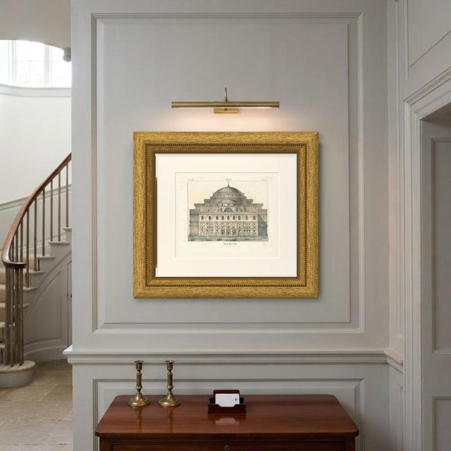 Church of Saint Sophia, 1842, Hand Colored Lithograph For Sale - Image 6 of 8