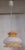 Vintage Pendant Lamp with White Glass Shade, 1970s For Sale - Image 6 of 7