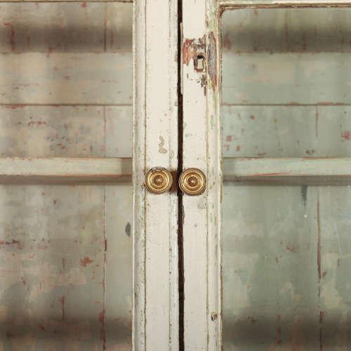 Georgian Original Painted Bookcase For Sale - Image 9 of 14