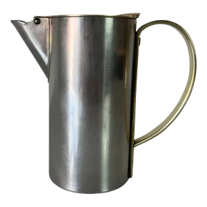 1930's Art Deco Stainless Steel and Brass Tapster Revere Rome Ny, Beer or Soda Can Opener