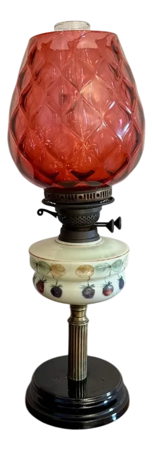 Victorian Oil Lamp, 1880s