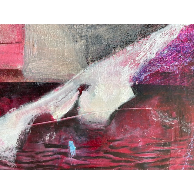 Sonia Gold "Love in the Dark" Original Oil Painting For Sale - Image 12 of 12