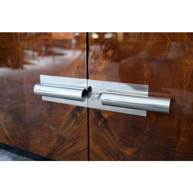 Art Deco Buffet with Mirrored Shelf Compartment, 1930s For Sale - Image 14 of 17