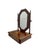 Antique Walnut Vanity Mirror or Dressing Table Mirror, 1900s For Sale - Image 3 of 9