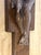 Modernist Cast Bronze Crucifix on Walnut Cross, French or Belgian, Circa 1960s For Sale - Image 12 of 18