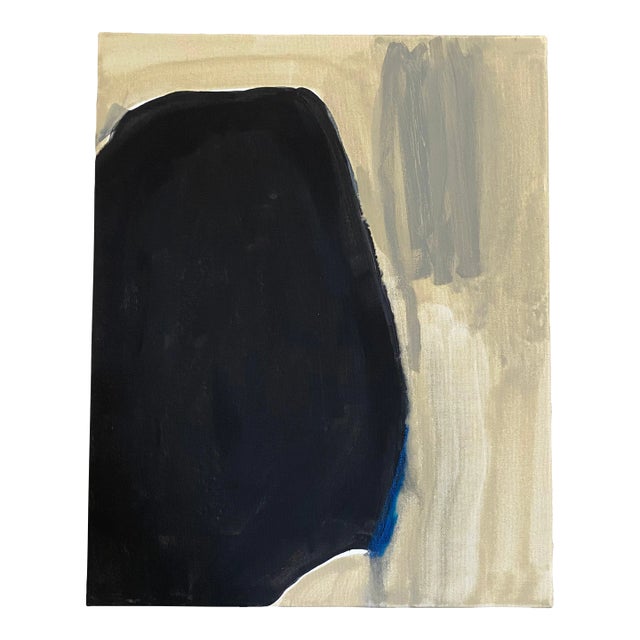 Black Abstract Painting For Sale