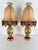 Large Vintage Oriental Satsuma Style Table Lamps, 1950s, Set of 2 For Sale - Image 18 of 18
