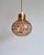 Mid-Century Modern Brass and Smoked Blown Glass Pendant Lights from Glashütte Limburg, 1970, Set of 2 For Sale - Image 3 of 18
