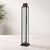 Kenneth Ludwig Chicago Modern Iron and Glass Taper Candle Lantern 21.5"H For Sale - Image 4 of 4
