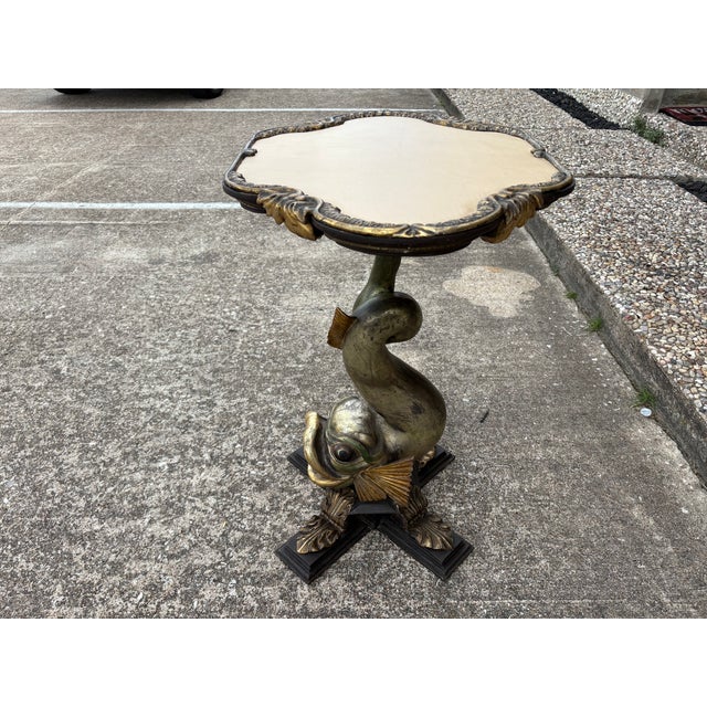19th Century Venetian Giltwood Grotto Table For Sale - Image 9 of 14