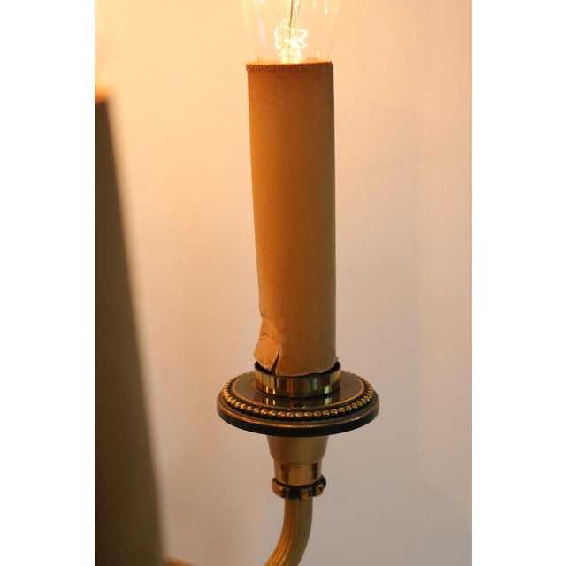 Large French Bouillotte Table Lamps in Brass, 1960s, Set of 2 For Sale - Image 9 of 10