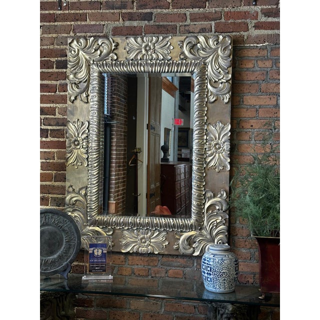 Vintage Harrison and Gil Mirror for Dauphine Mirror Company. For Sale - Image 11 of 11