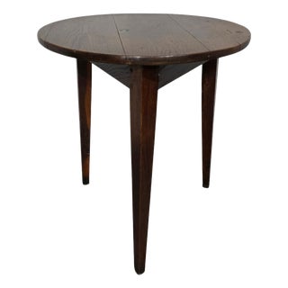 Antique Georgian Oak Cricket Table, 1790 For Sale