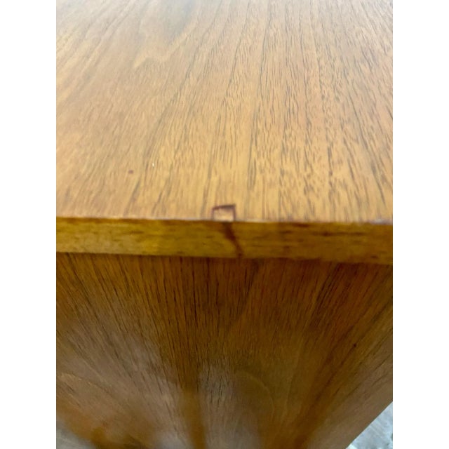 Wood Vintage MCM Paul McCobb Style Highboy Four Drawer Chest of Drawers For Sale - Image 7 of 12