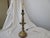 American Vintage Brass Candlestick Lamp For Sale - Image 3 of 5