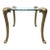 1970s Brass Glit Side Table in the Style of p.e. Guerin For Sale