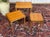 Cherry Wood Nesting Tables, 1960s, Set of 3 For Sale - Image 11 of 11