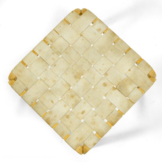 Wood Alvar Aalto Y61 Stool For Sale - Image 7 of 10