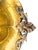 Vintage Hand-Hammered Brass Footed Centerpiece Bowl With Foliate Handles – Rustic European / Rococo For Sale - Image 12 of 15