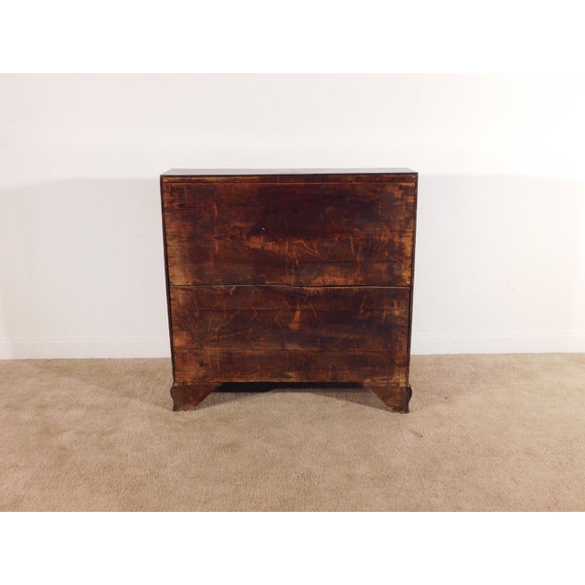1880s English Oak Slant Front Desk For Sale - Image 13 of 17