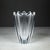 Orrefors Vintage Orrefors Crystal Fleur Vase, Signed, Sweden For Sale - Image 4 of 6