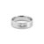 Early 21st Century Men’s Platinum and 18k White Gold Diana Wedding Band Ring, Size 9.25 For Sale - Image 5 of 6