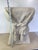 Late 20th Century John Dickinson Style Plaster Faux Bois Draped Rope and Tassel Side Table For Sale - Image 11 of 11