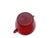 Red Postmodern Vase from Wołomin Glassworks, Poland, 1970s For Sale - Image 8 of 10