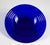Blue Murano Glass Centerpiece 1980 Dimensions: diameter 36 x height 6.5