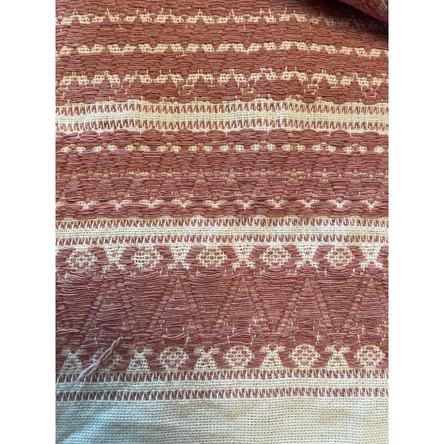 Traditional Guatemalan Handwoven Table Runner For Sale - Image 3 of 6
