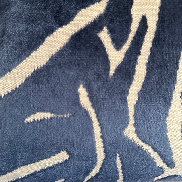 Abstract Handcrafted Decorative Pillow Case For Sale - Image 3 of 6