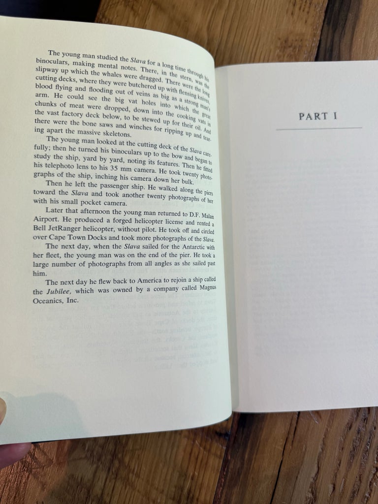 First Edition 1976 Hardcover Book Leviathan by John Gordon Davis