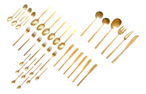 Scanline Flatware for 6 by Sigvard Bernadotte, 1950s, Set of 39