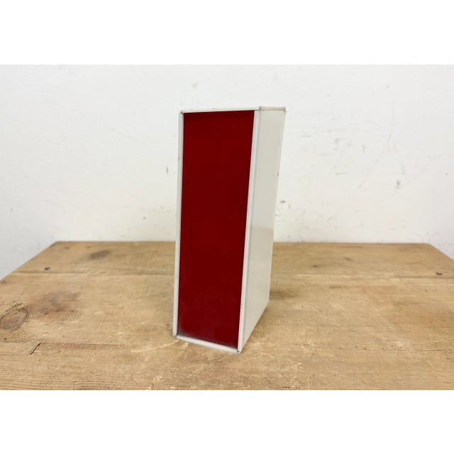 Industrial Vintage Red Facade Letter I, 1970s For Sale - Image 3 of 12